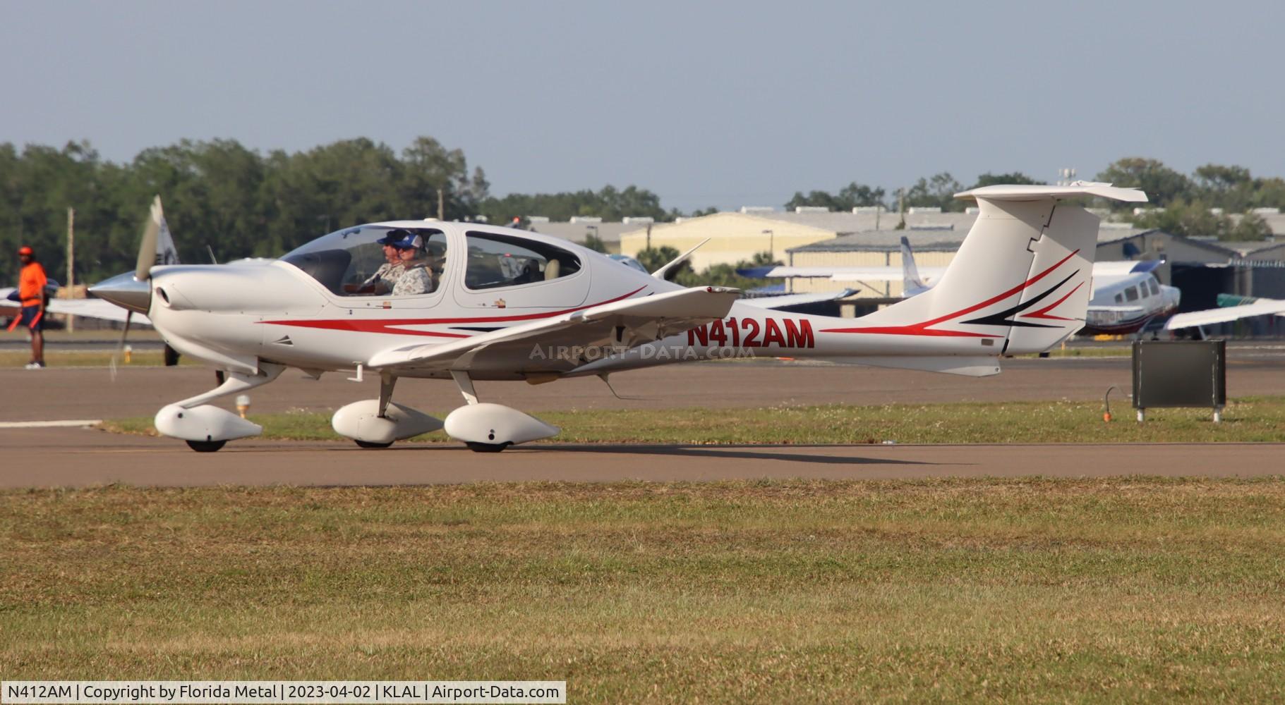 N412AM, 2005 Diamond DA-40 Diamond Star C/N 40.534, DA40 zx