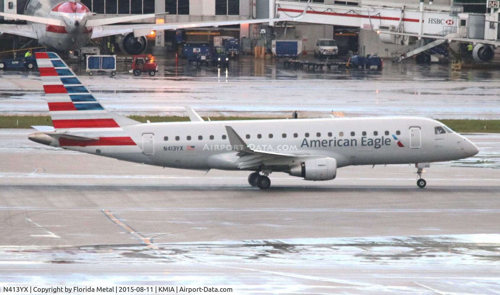 N413YX, 2013 Embraer 175LR (ERJ-170-200LR) C/N 17000376, ENY E175 zx TLH-MIA