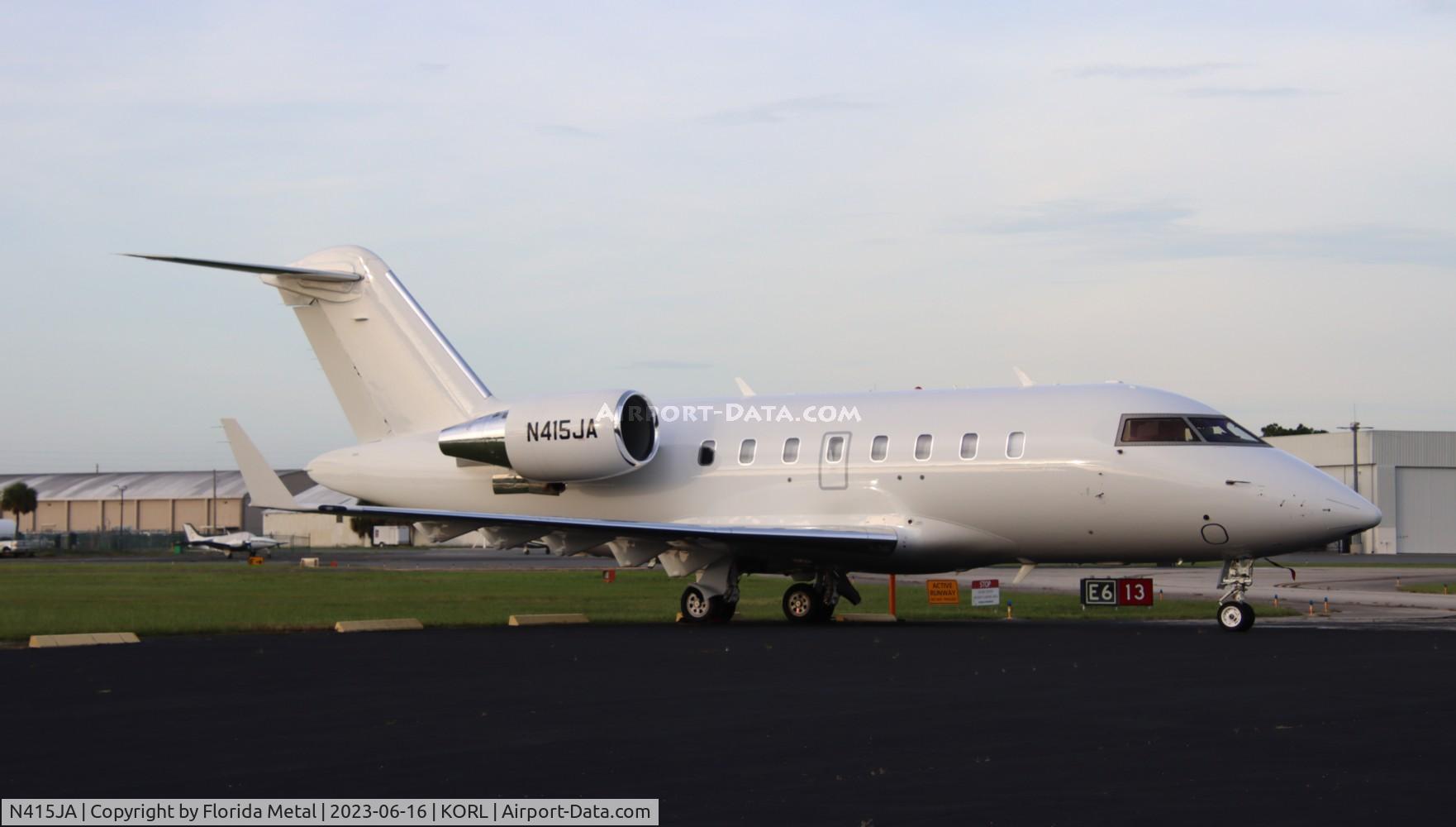 N415JA, Canadair Challenger 605 (CL-600-2B16) C/N 5783, Challenger 605 zx