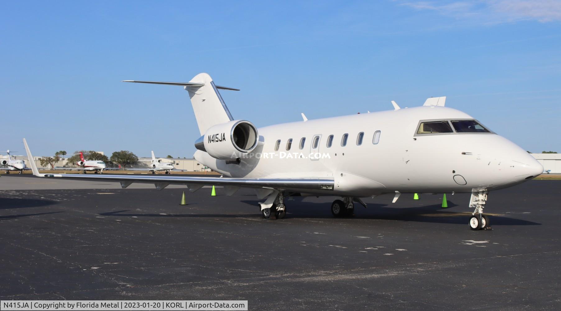 N415JA, Canadair Challenger 605 (CL-600-2B16) C/N 5783, Challenger 605 zx