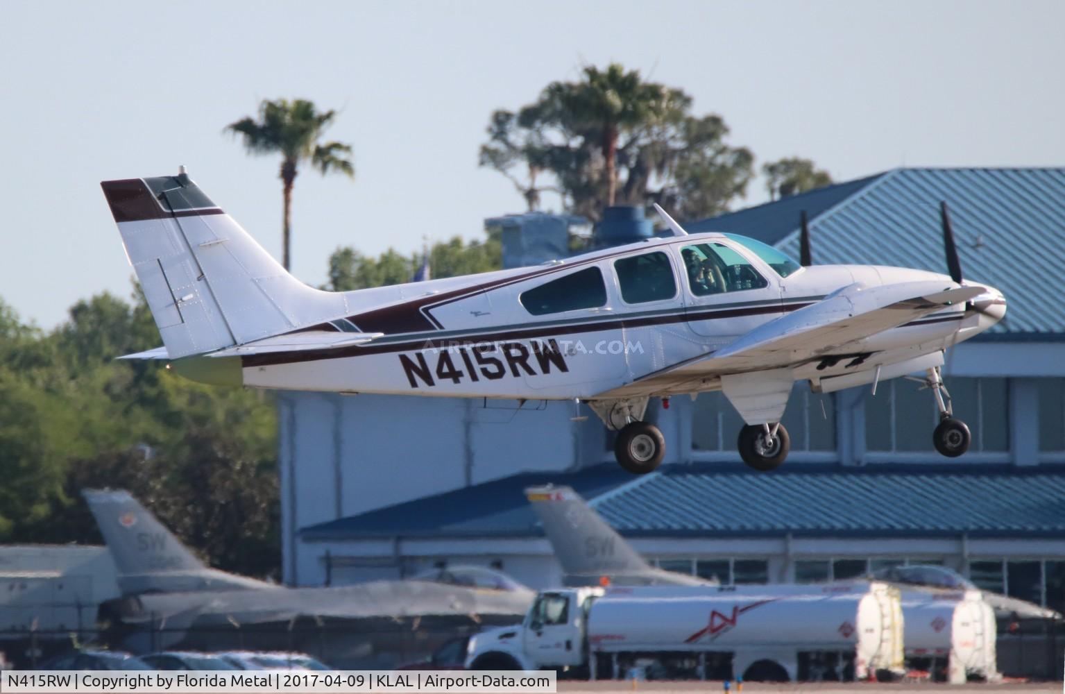 N415RW, 1968 Beech D55 Baron C/N TE-643, Baron 55 zx