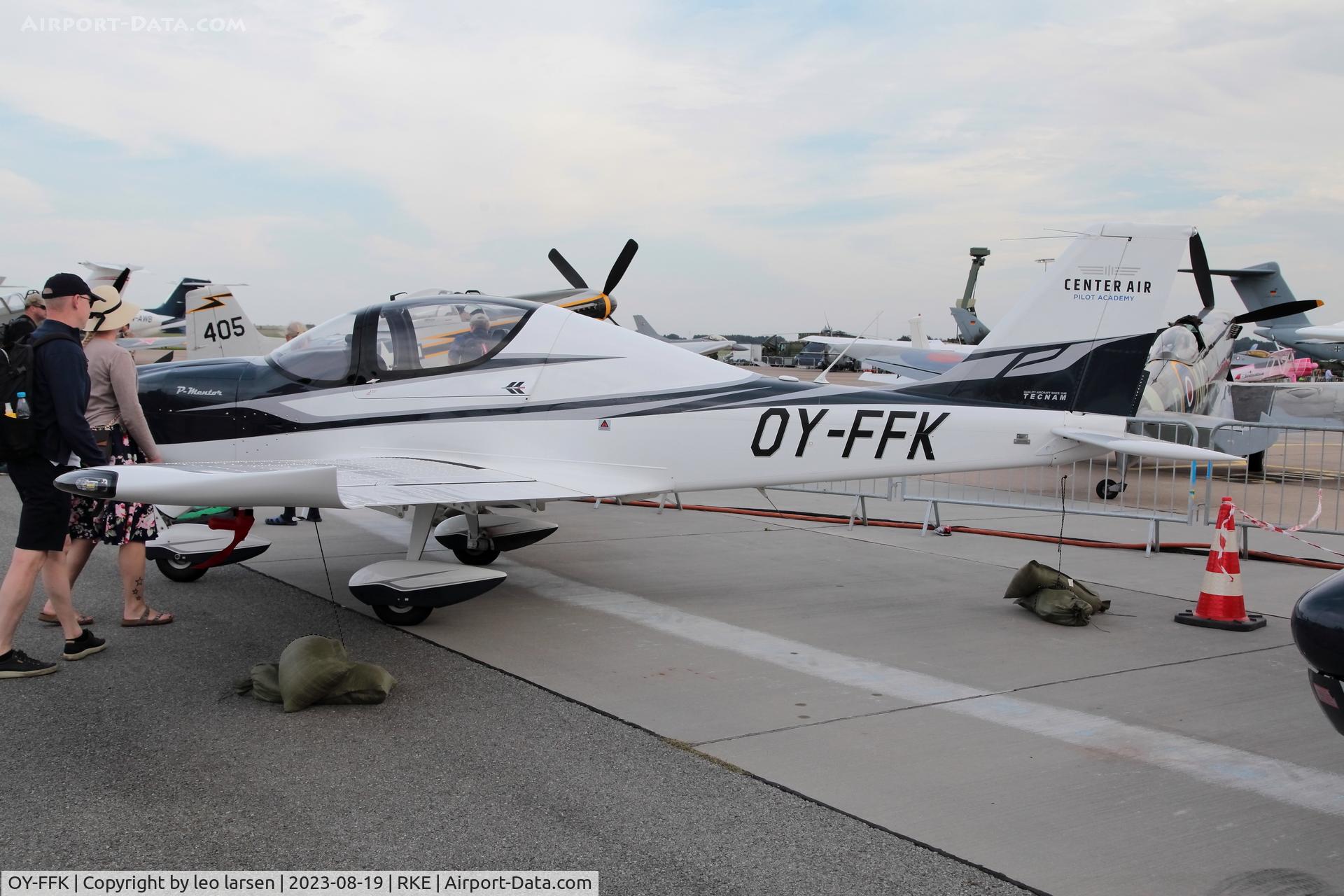 OY-FFK, 2022 Tecnam P 2002 P-Mentor C/N 1026, Roskilde Air Show 19.8.2023