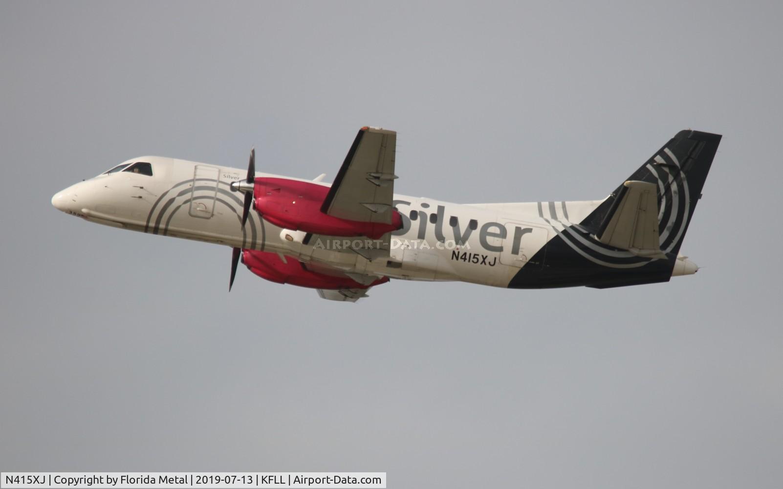 N415XJ, 1997 Saab 340B C/N 340B-415, SIL S340 zx FLL-EYW