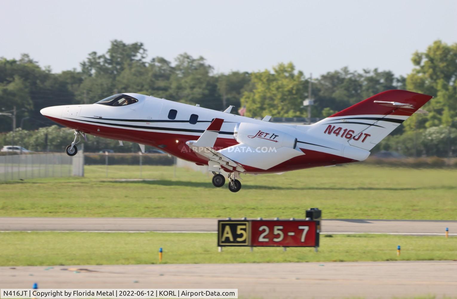 N416JT, 2020 Honda HA-420 HondaJet C/N 42000199, HA-420 zx