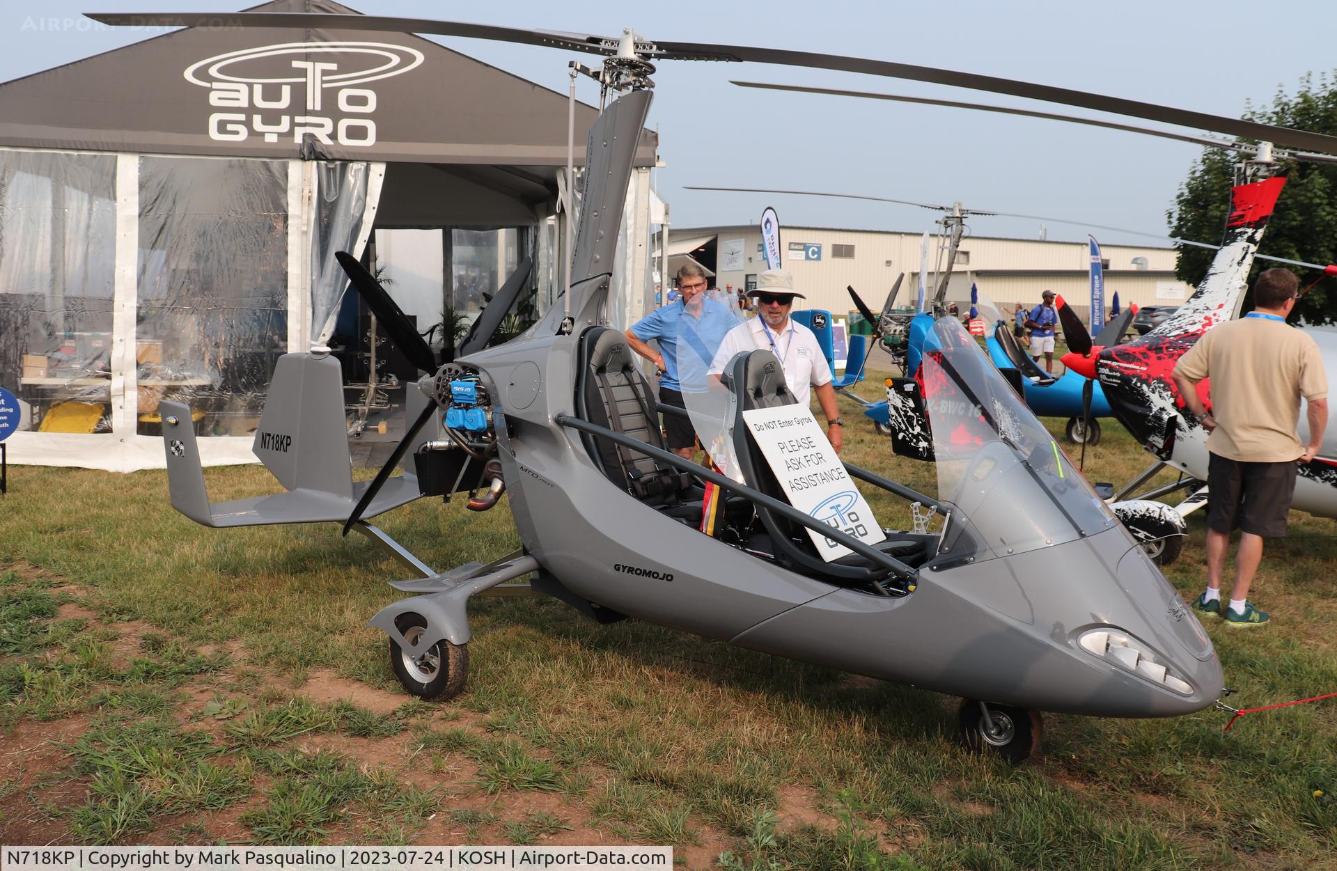 N718KP, 2023 Autogyro MTO Sport C/N RSUK/M01985, Autogyro MTO Sport