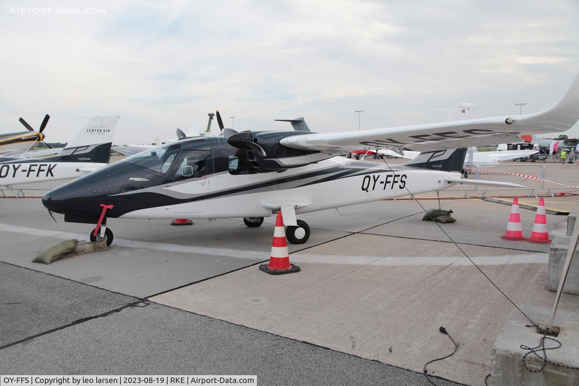 OY-FFS, 2022 Tecnam P-2006T C/N 369, Roskilde Air Show 19.8.2023