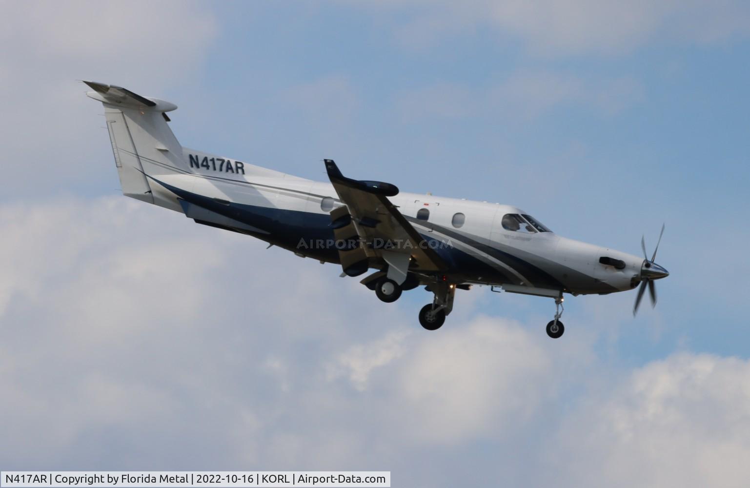 N417AR, 2005 Pilatus PC-12/45 C/N 611, PC-12 zx