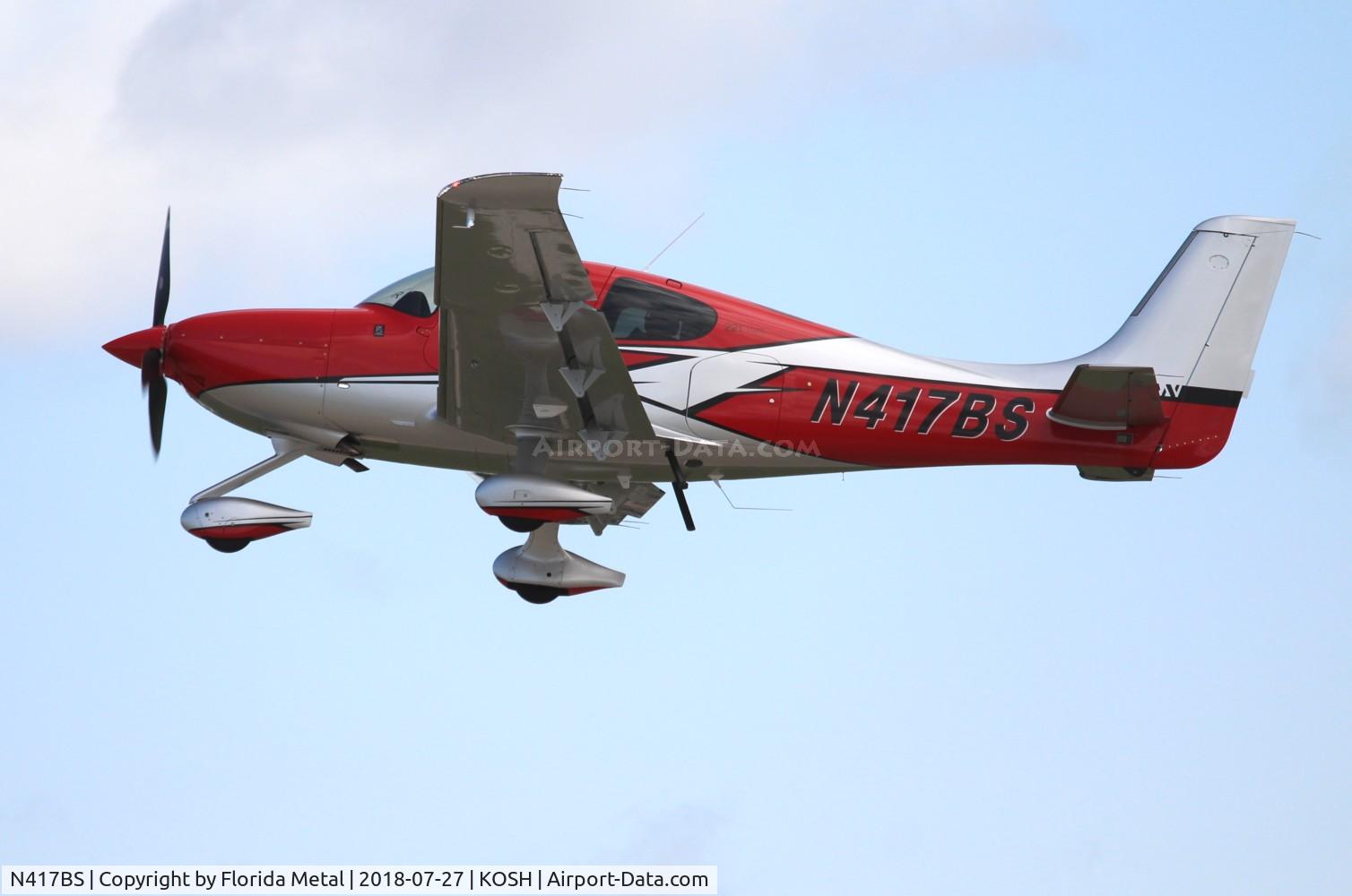 N417BS, 2018 Cirrus SR22T C/N 1739, SR22 zx