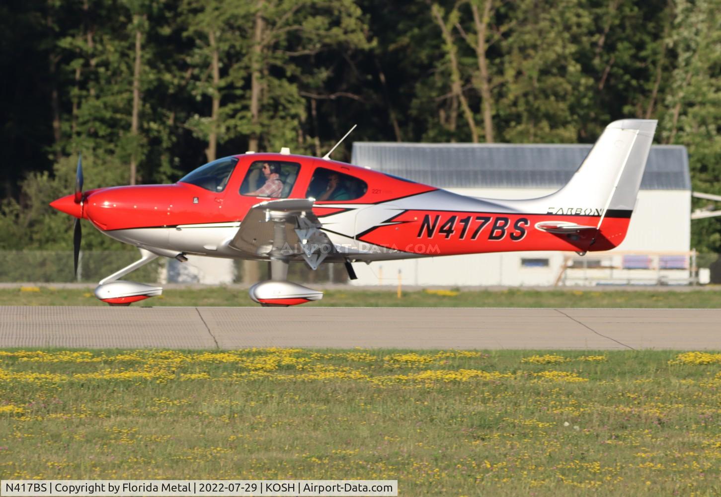 N417BS, 2018 Cirrus SR22T C/N 1739, SR22 zx