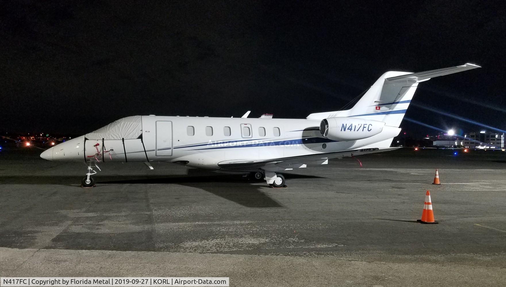 N417FC, 2019 Pilatus PC-24 C/N 137, PC-24 zx