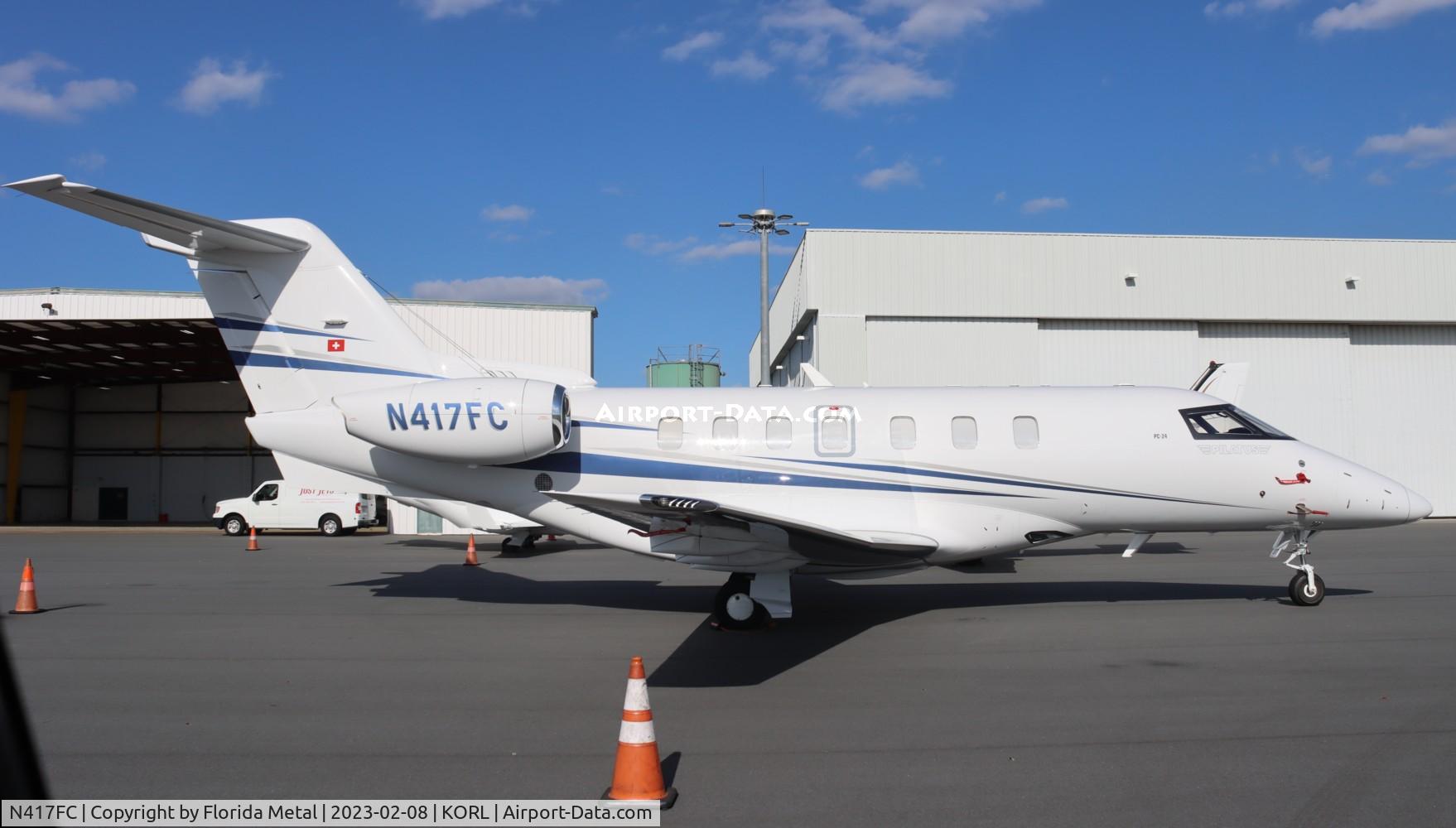 N417FC, 2019 Pilatus PC-24 C/N 137, PC-24 zx