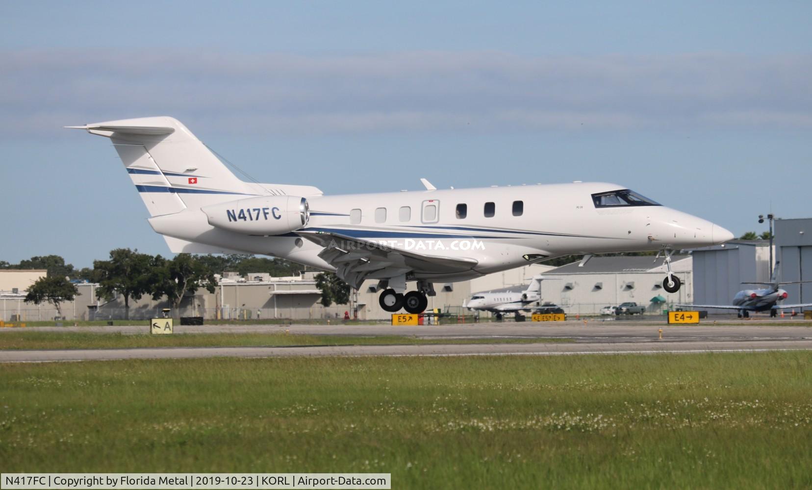 N417FC, 2019 Pilatus PC-24 C/N 137, PC-24 zx