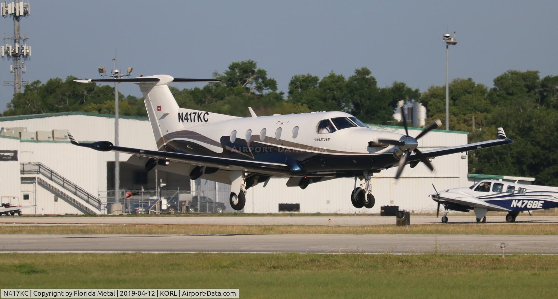 N417KC, 2001 Pilatus PC-12/45 C/N 417, PC-12 zx