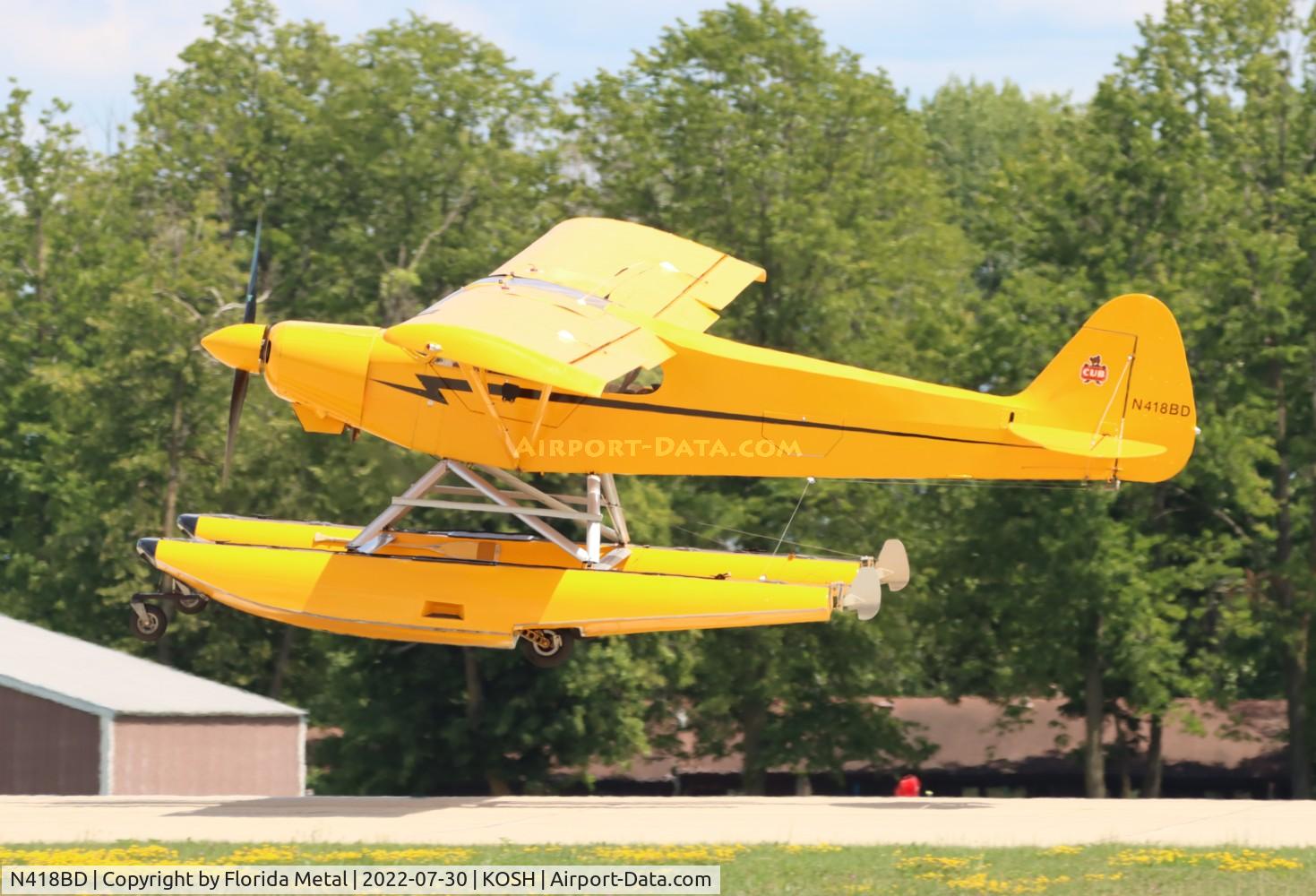 N418BD, 2004 Piper Supreme Cub Replica C/N 0066, Piper PA-18 zx replica