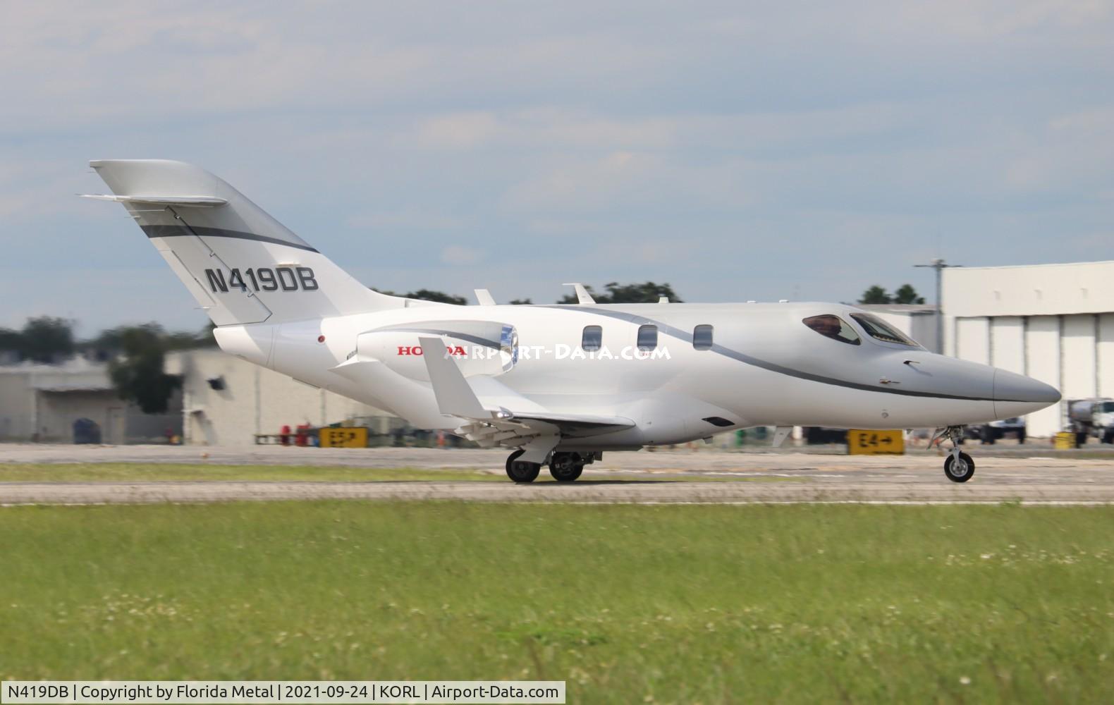 N419DB, 2016 Honda HA-420 HondaJet C/N 42000040, HA-420 zx