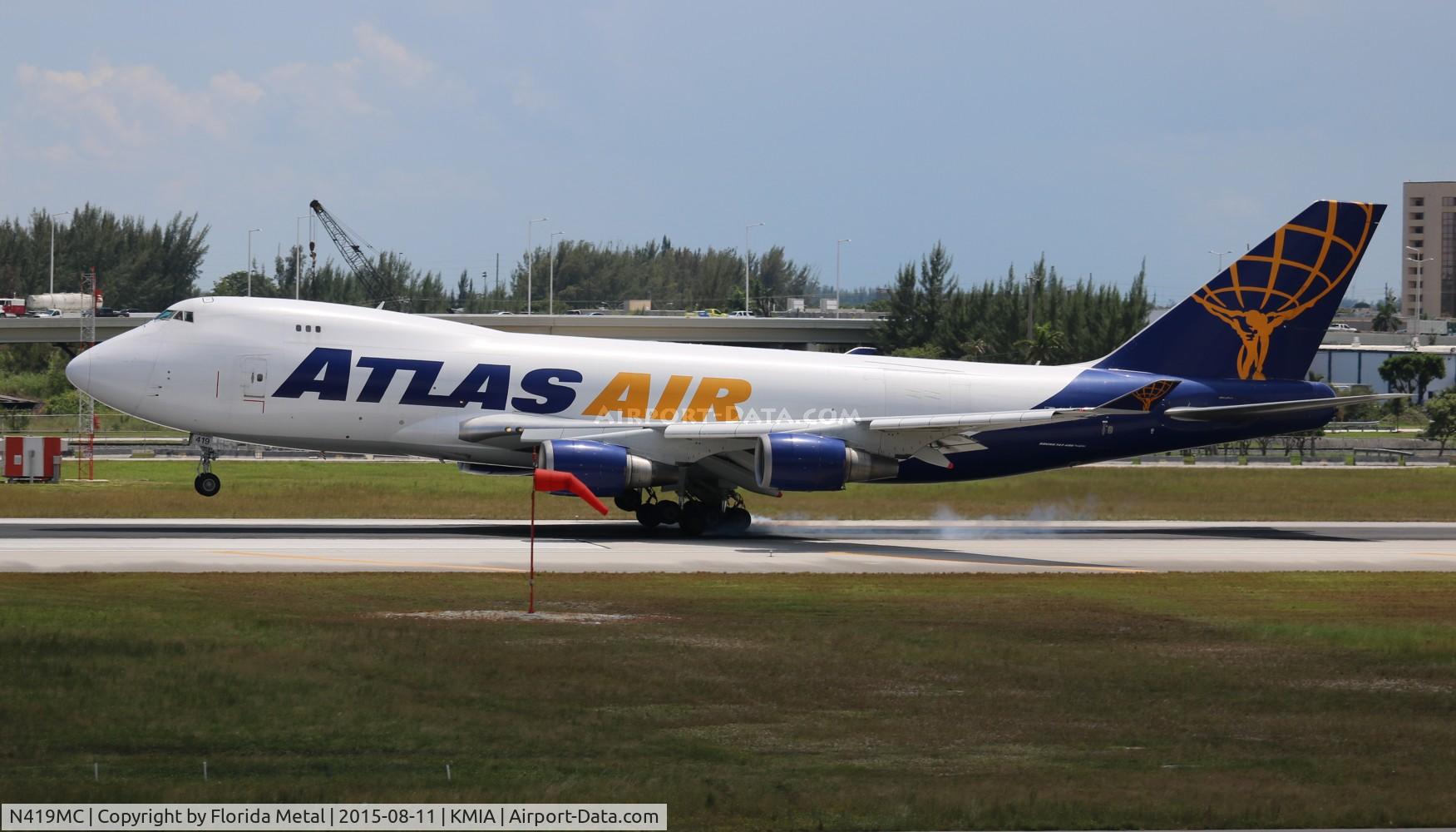 N419MC, 1996 Boeing 747-48EF C/N 28367, GTI 744F zx ANC-MIA