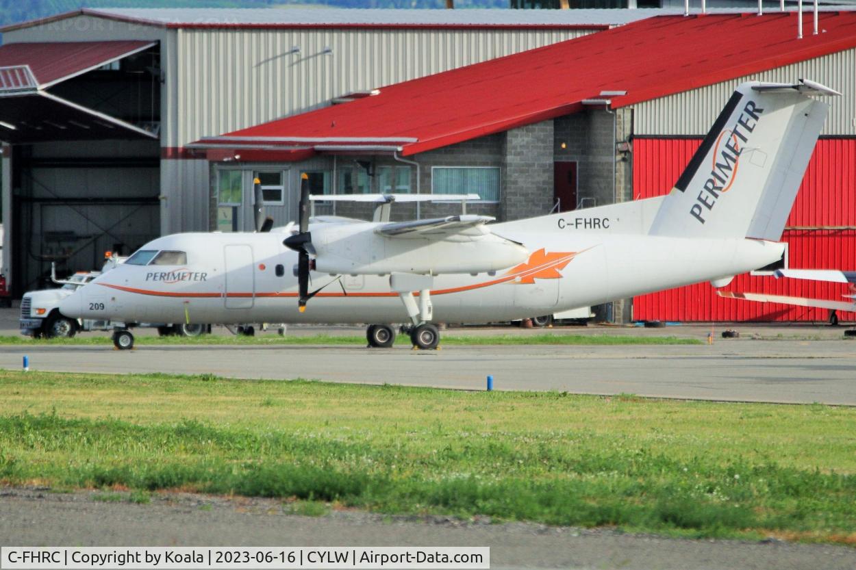 C-FHRC, 1990 De Havilland Canada DHC-8-102 Dash 8 C/N 209, Perimeter Aviation.