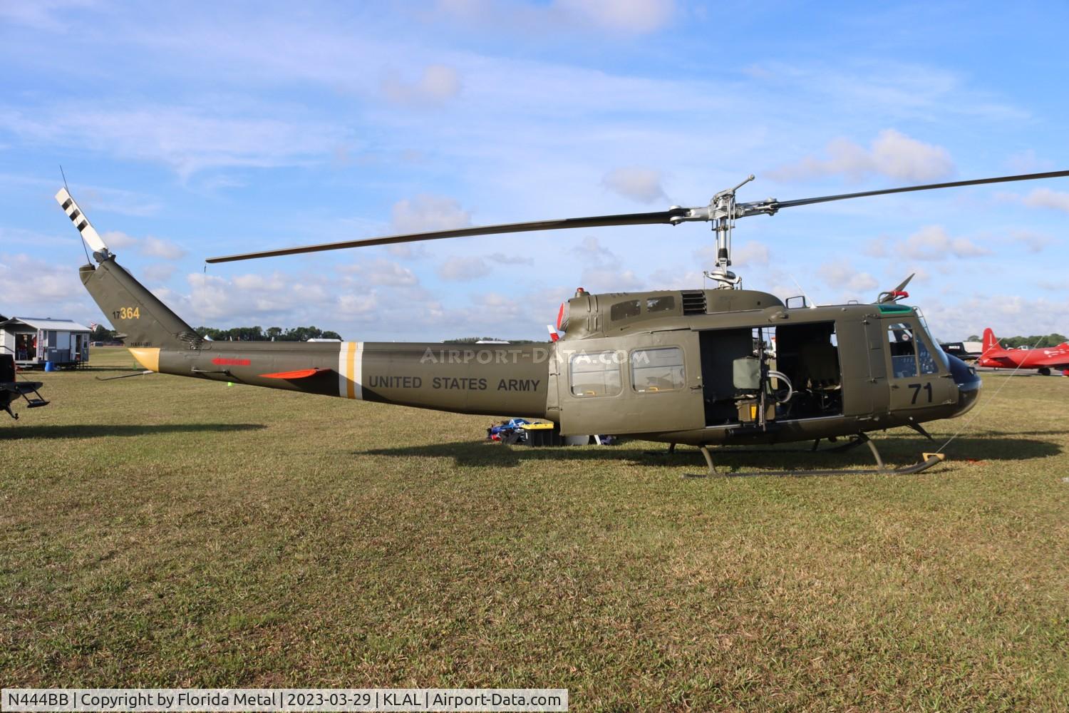 N444BB, Bell UH-1H C/N 17364, UH-1 zx