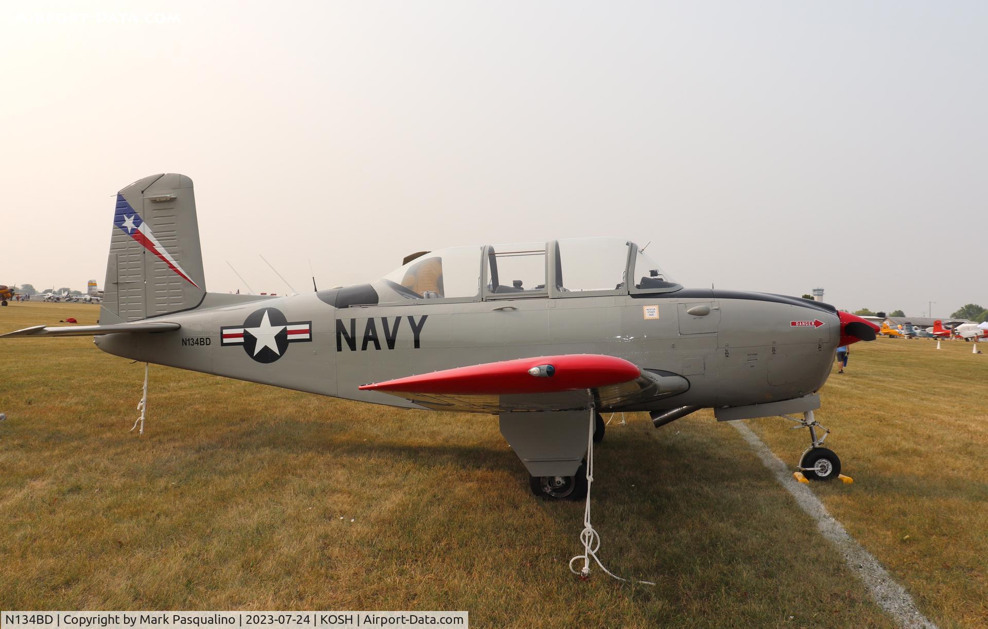 N134BD, 1956 Beech T-34B C/N BG-165, Beech T-34B