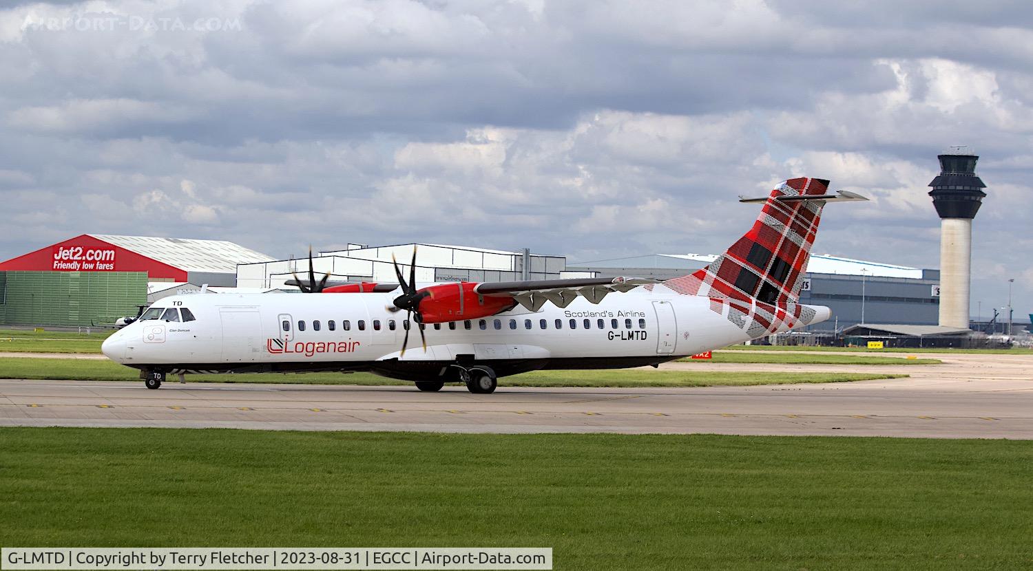 G-LMTD, 2015 ATR 72-600 (72-212A) C/N 1237, At Manchester Airport