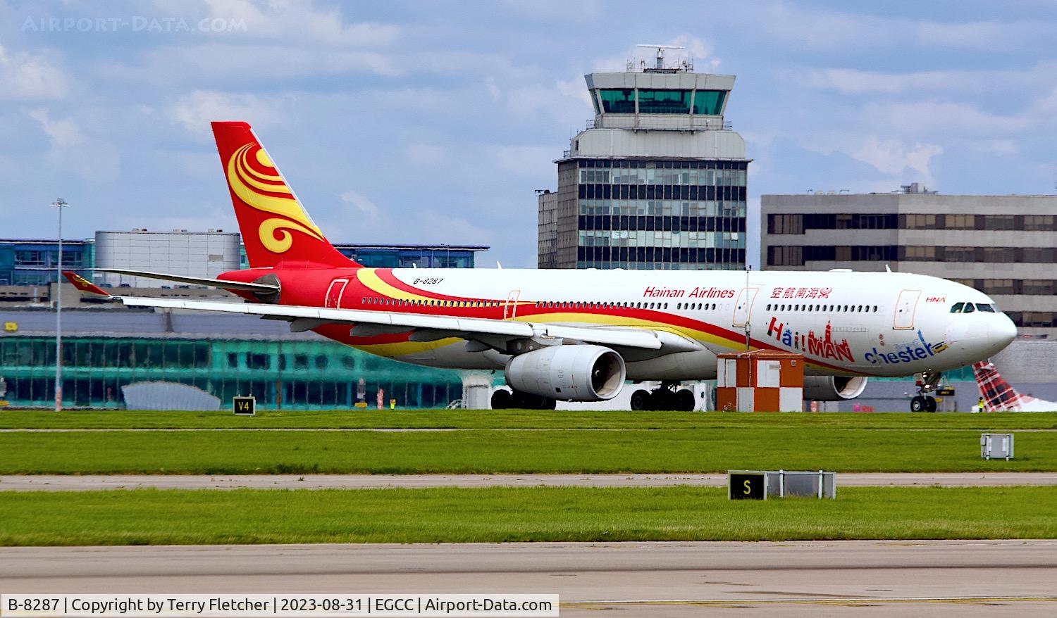B-8287, 2016 Airbus A330-343 C/N 1703, At Manchester