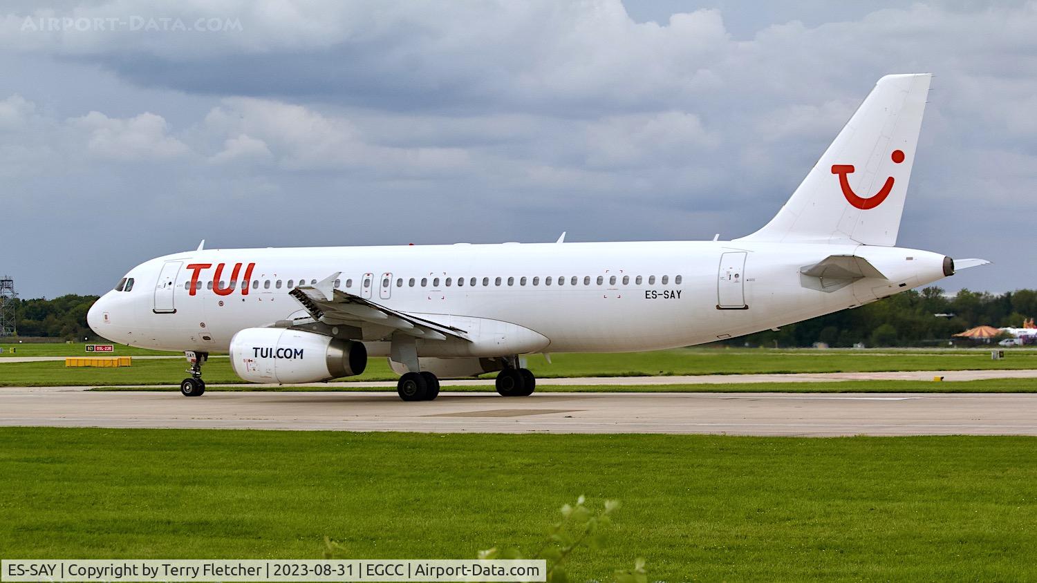 ES-SAY, 2006 Airbus A320-232 C/N 2689, At Manchester