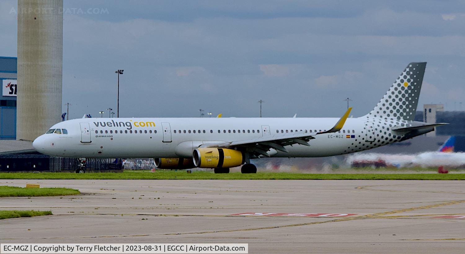 EC-MGZ, 2015 Airbus A321-231 C/N 6660, At Manchester