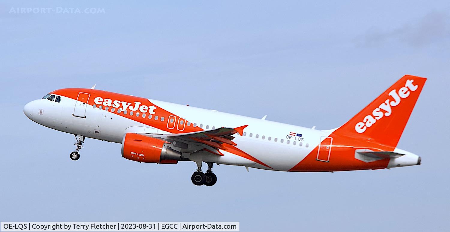 OE-LQS, 2009 Airbus A319-111 C/N 4040, At Manchester