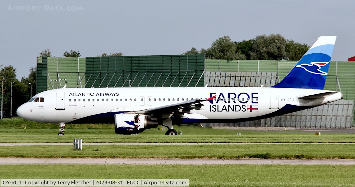 OY-RCJ, 2016 Airbus A320-214 C/N 7465, At Manchester