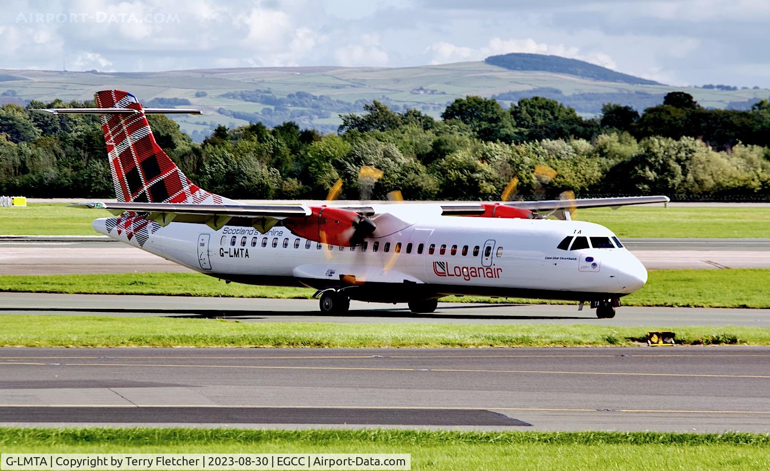 G-LMTA, 2015 ATR 72-600 (72-212A) C/N 1265, At Manchester Airport