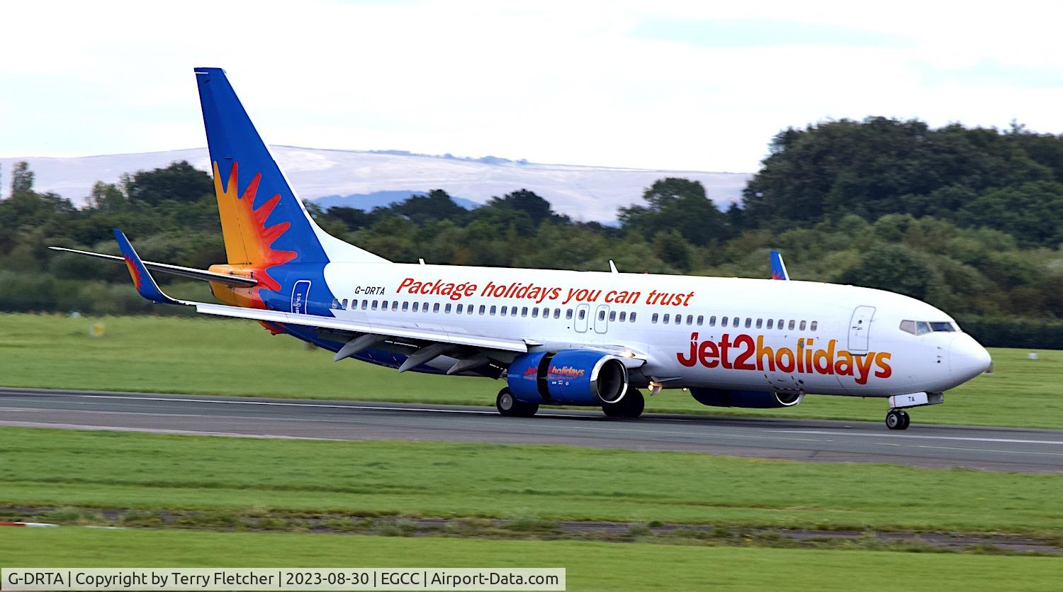 G-DRTA, 2004 Boeing 737-85P C/N 33972, At Manchester Airport