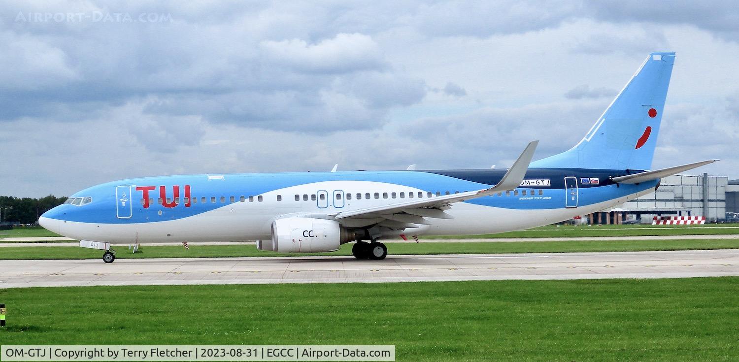 OM-GTJ, 2000 Boeing 737-8K5 C/N 30413, At Manchester