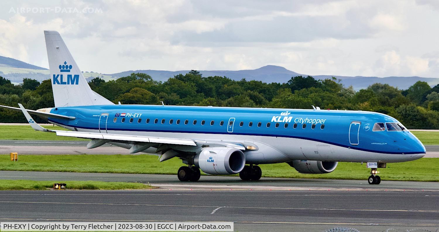 PH-EXY, 2018 Embraer 190STD (ERJ-190-100STD) C/N 19000751, At Manchester