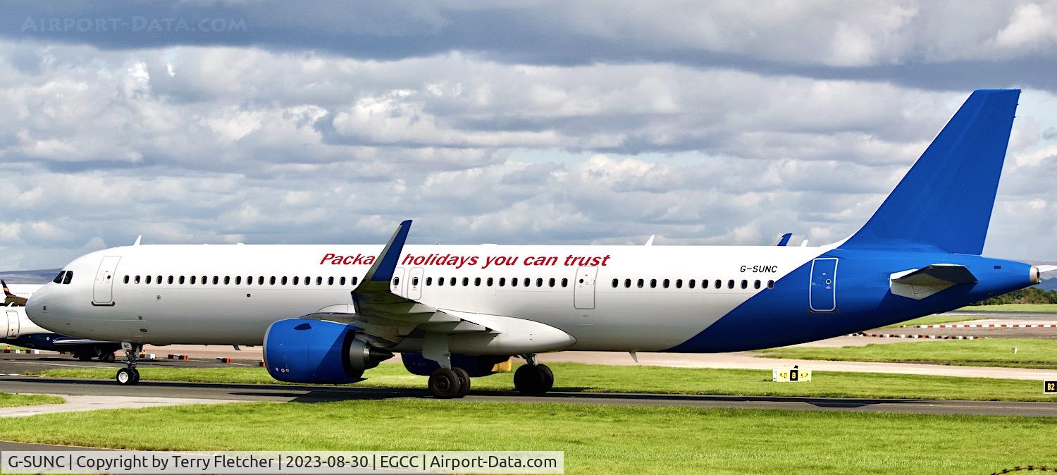 G-SUNC, Airbus 321-251NX C/N 11489, At Manchester