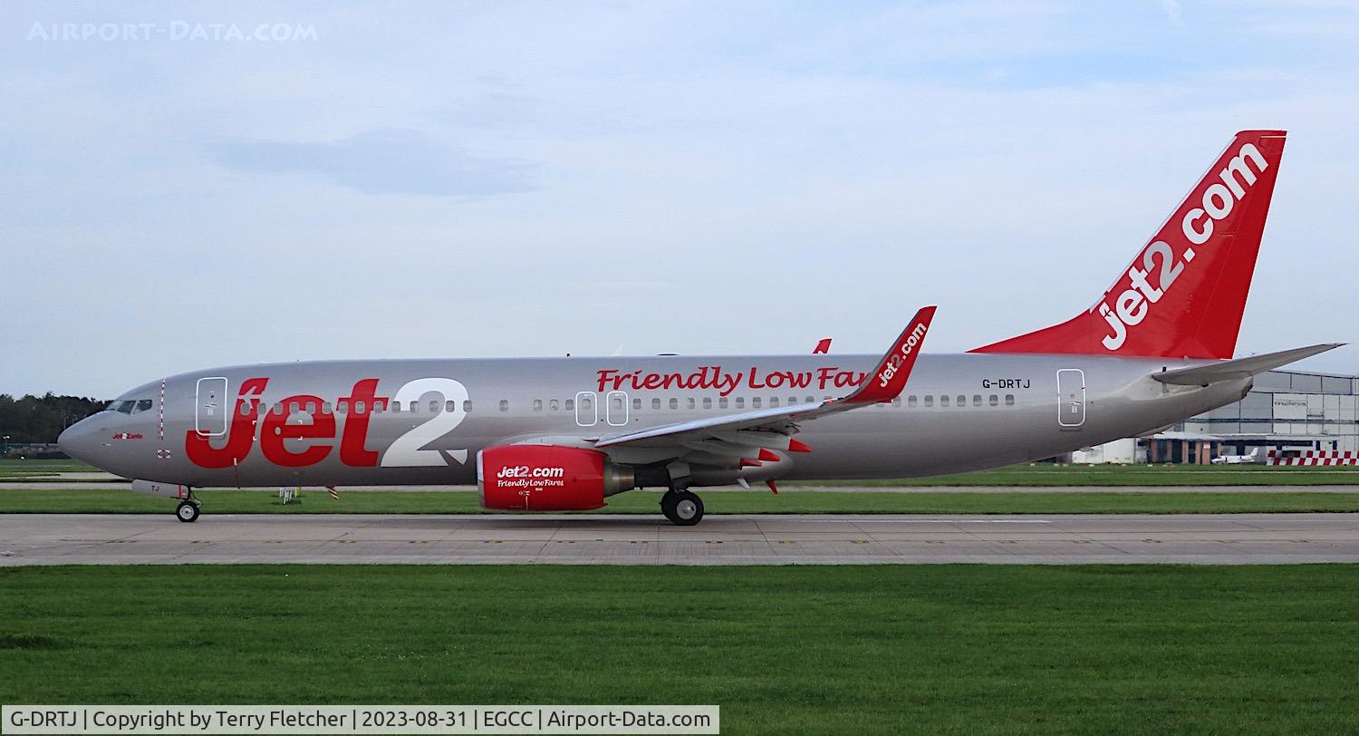 G-DRTJ, 2009 Boeing 737-86N C/N 35647, At Manchester