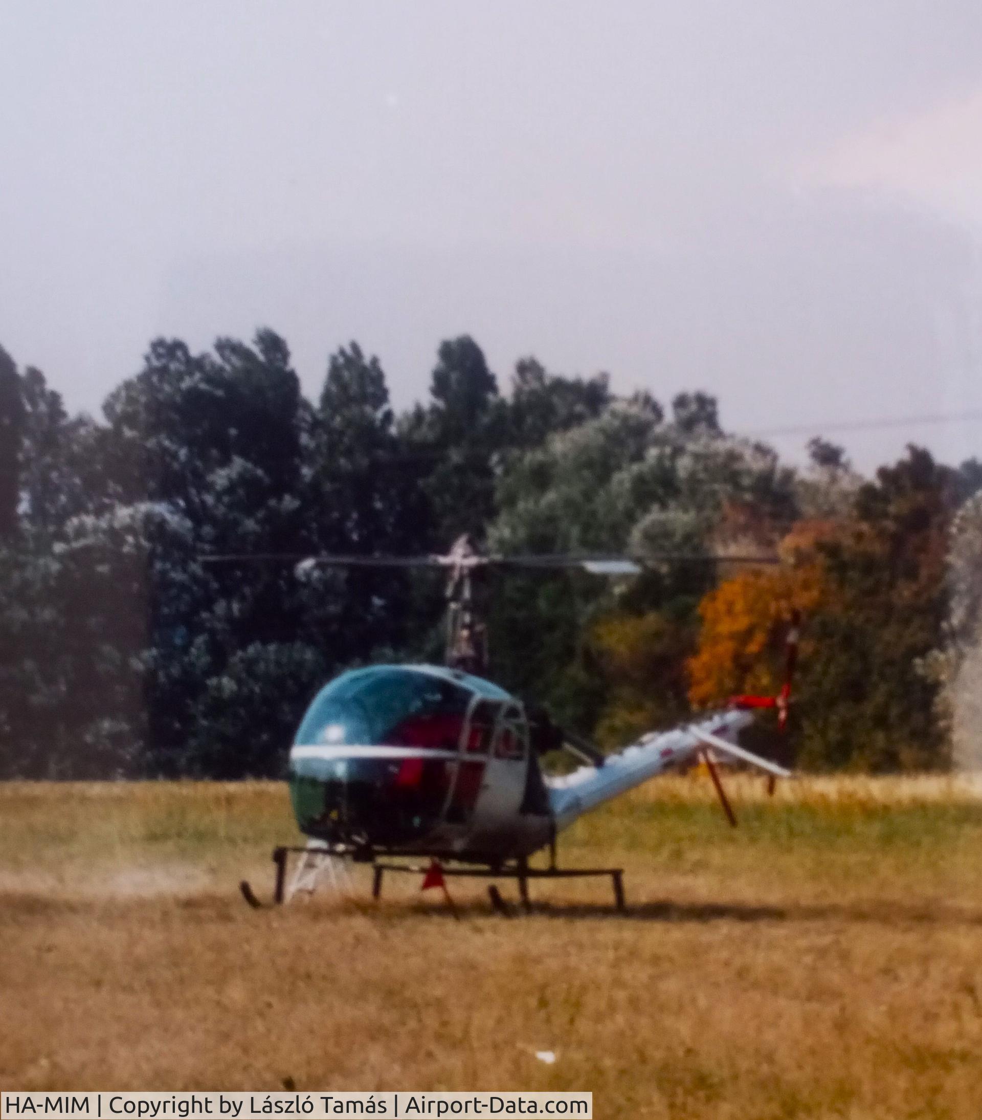 HA-MIM, 1964 Hiller UH-12E C/N 2315, Hiller UH-12E4 (Gyenesdiás, Hungary, 1994)