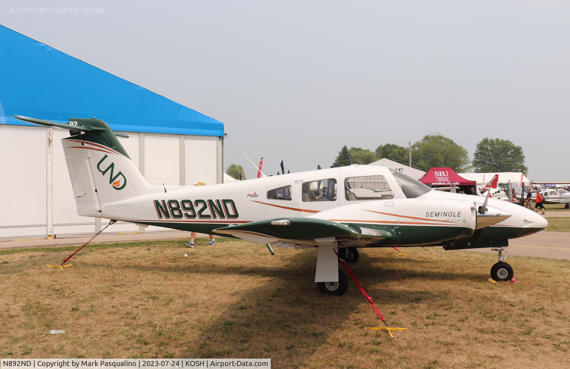 N892ND, 2023 Piper PA-44-180 Seminole C/N 4496556, Piper PA-44-180