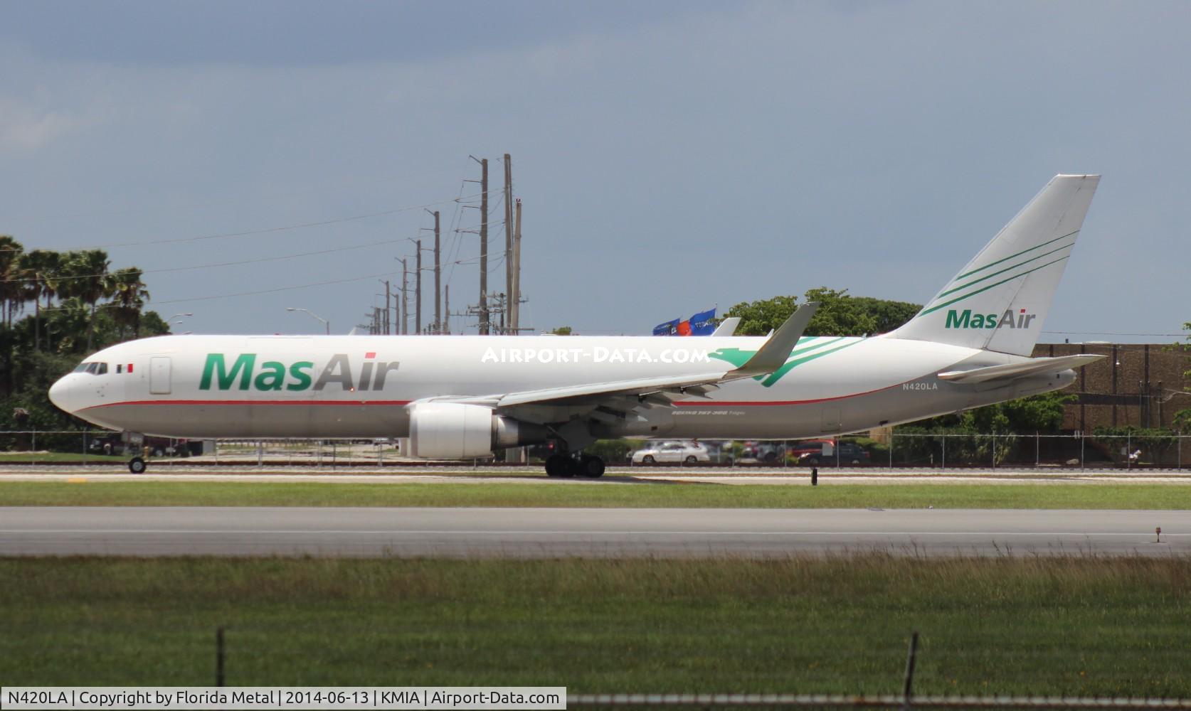 N420LA, 2006 Boeing 767-316F C/N 34627, MAS Air 767-300F zx