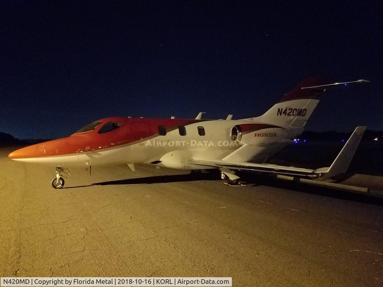 N420MD, 2017 Honda HA-420 HondaJet C/N 42000056, HA-420 zx