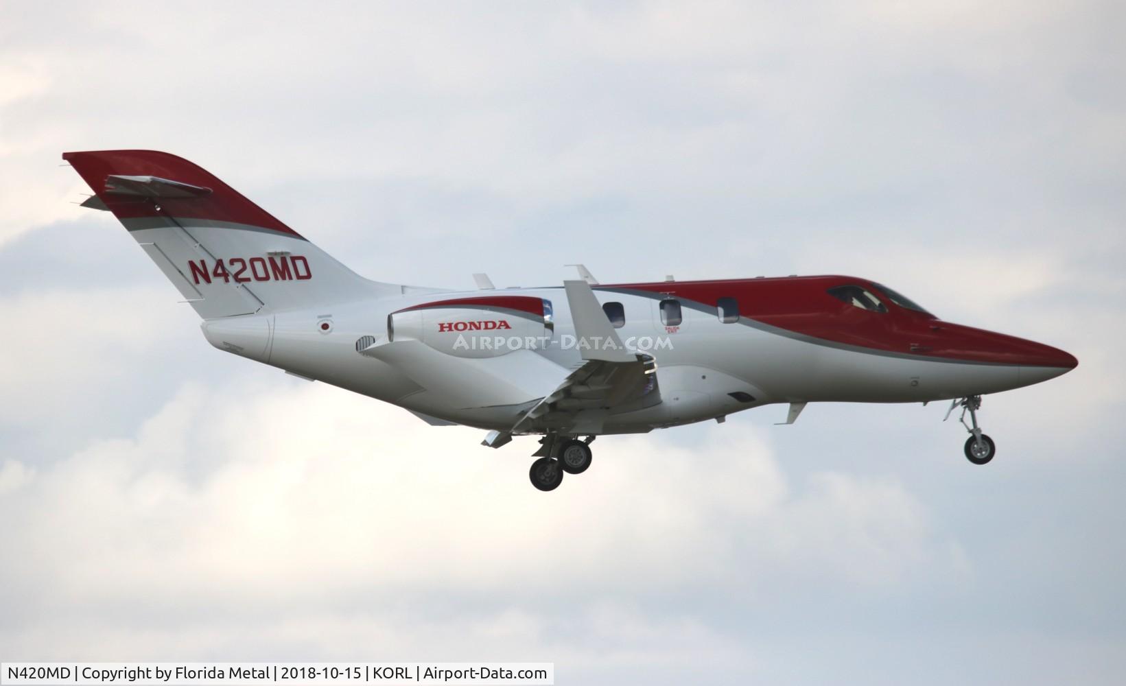 N420MD, 2017 Honda HA-420 HondaJet C/N 42000056, HA-420 zx