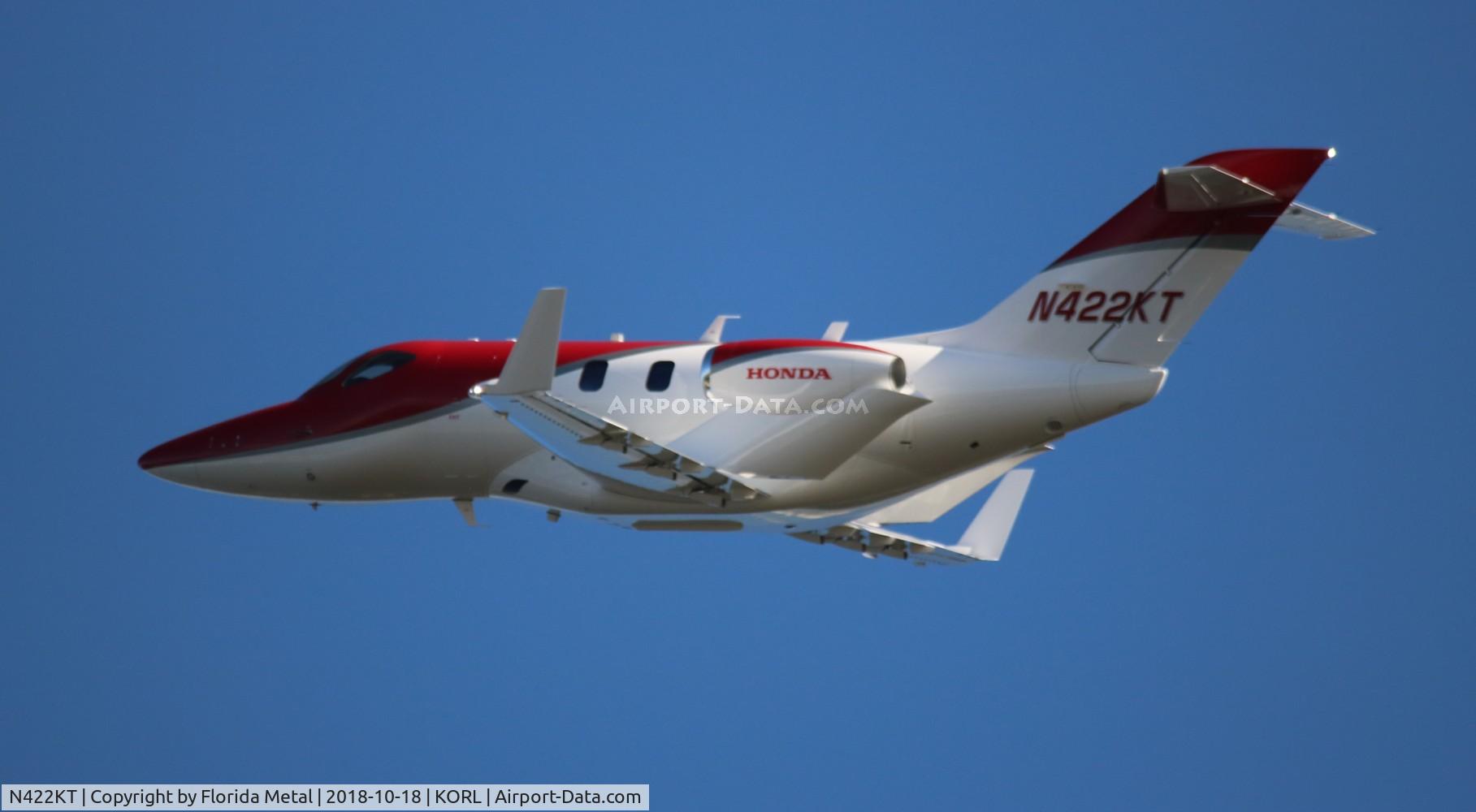 N422KT, 2017 Honda HA-420 HondaJet C/N 42000071, HA-420 zx
