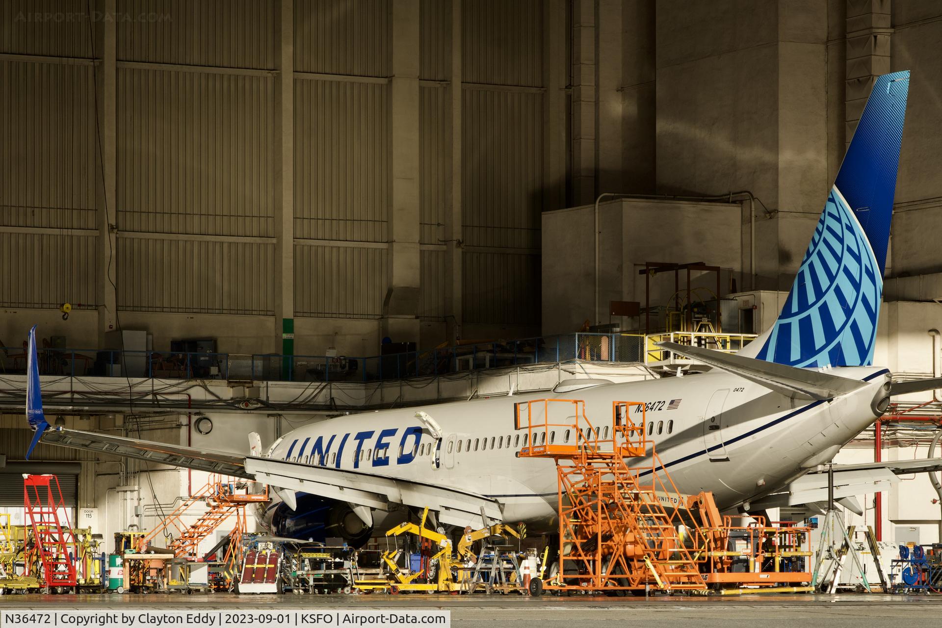 N36472, 2013 Boeing 737-924/ER C/N 31653, SFO 2023.