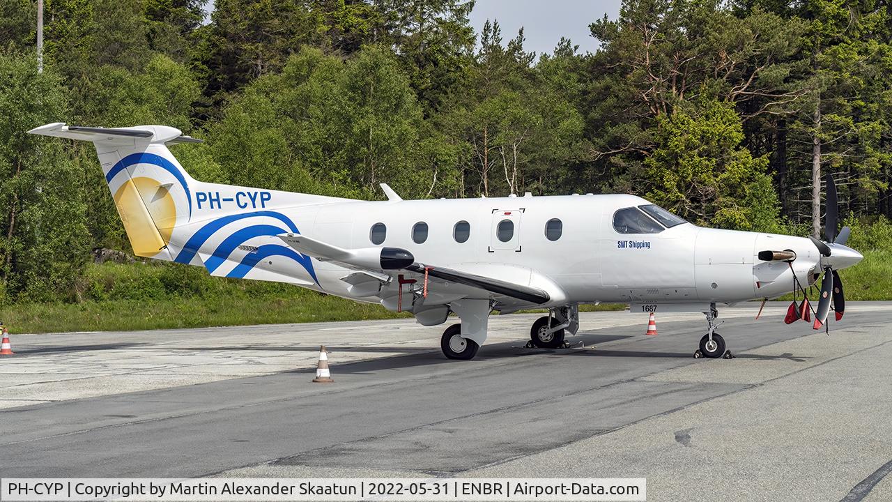 PH-CYP, 2017 Pilatus PC-12/47E C/N 1687, Parked.