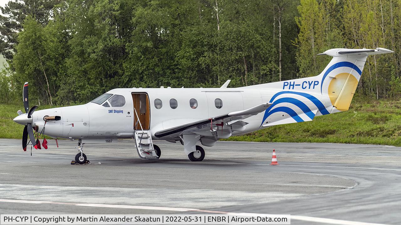 PH-CYP, 2017 Pilatus PC-12/47E C/N 1687, Parked.