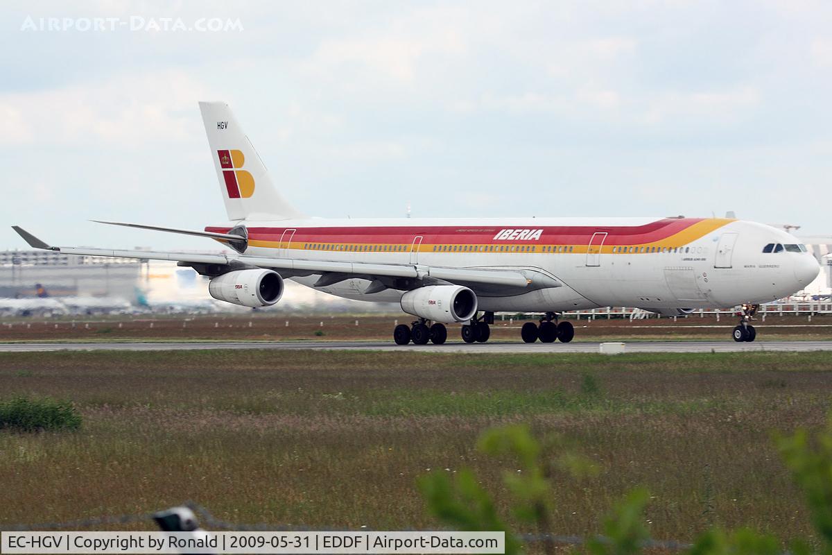 EC-HGV, 2000 Airbus A340-313X C/N 329, at fra
