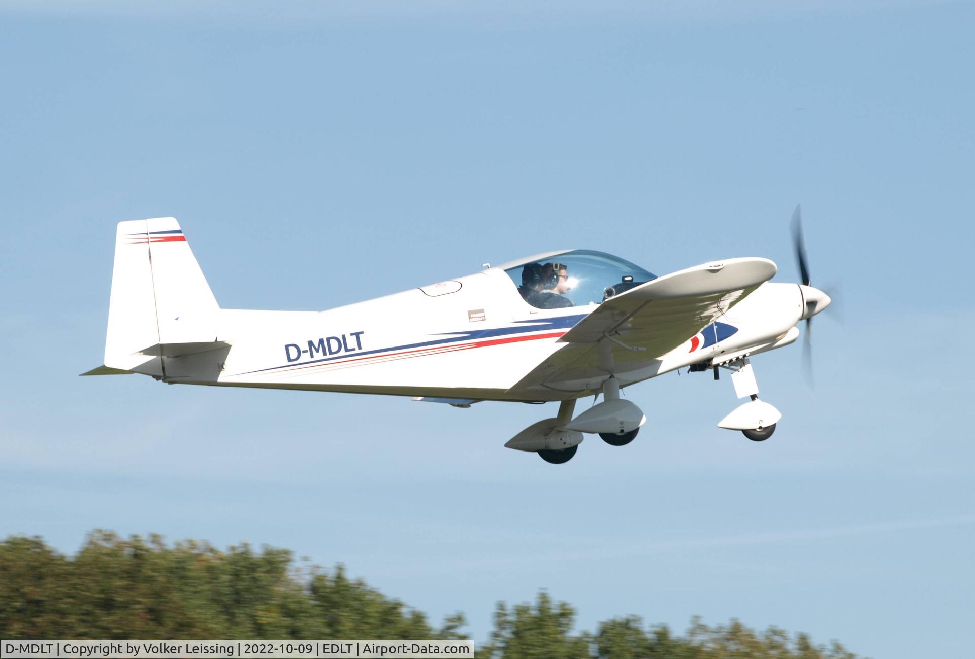 D-MDLT, 2021 Alpi Aviation Pioneer 200 C/N 287, departing