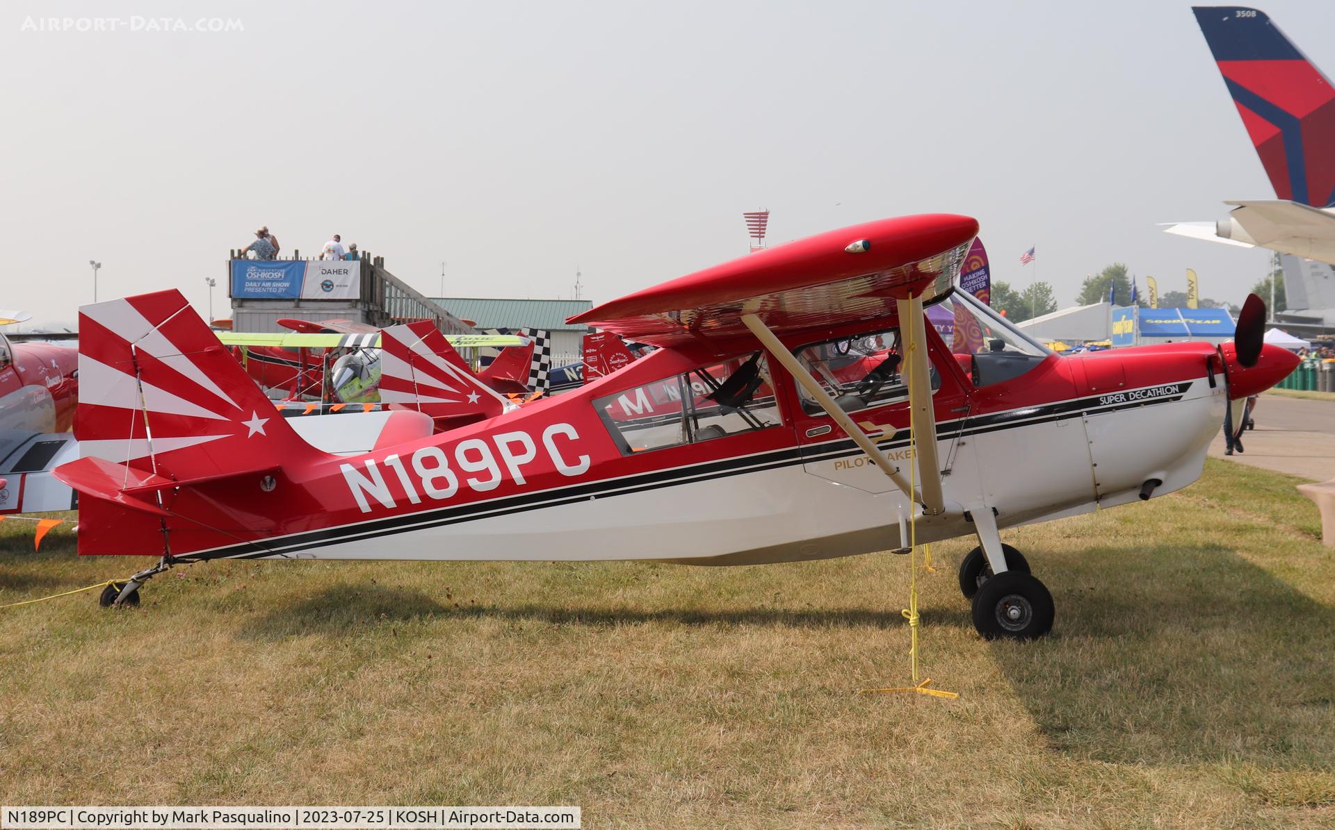 N189PC, 2005 American Champion 8KCAB Decathlon C/N 1006-2005, American Champion 8KCAB