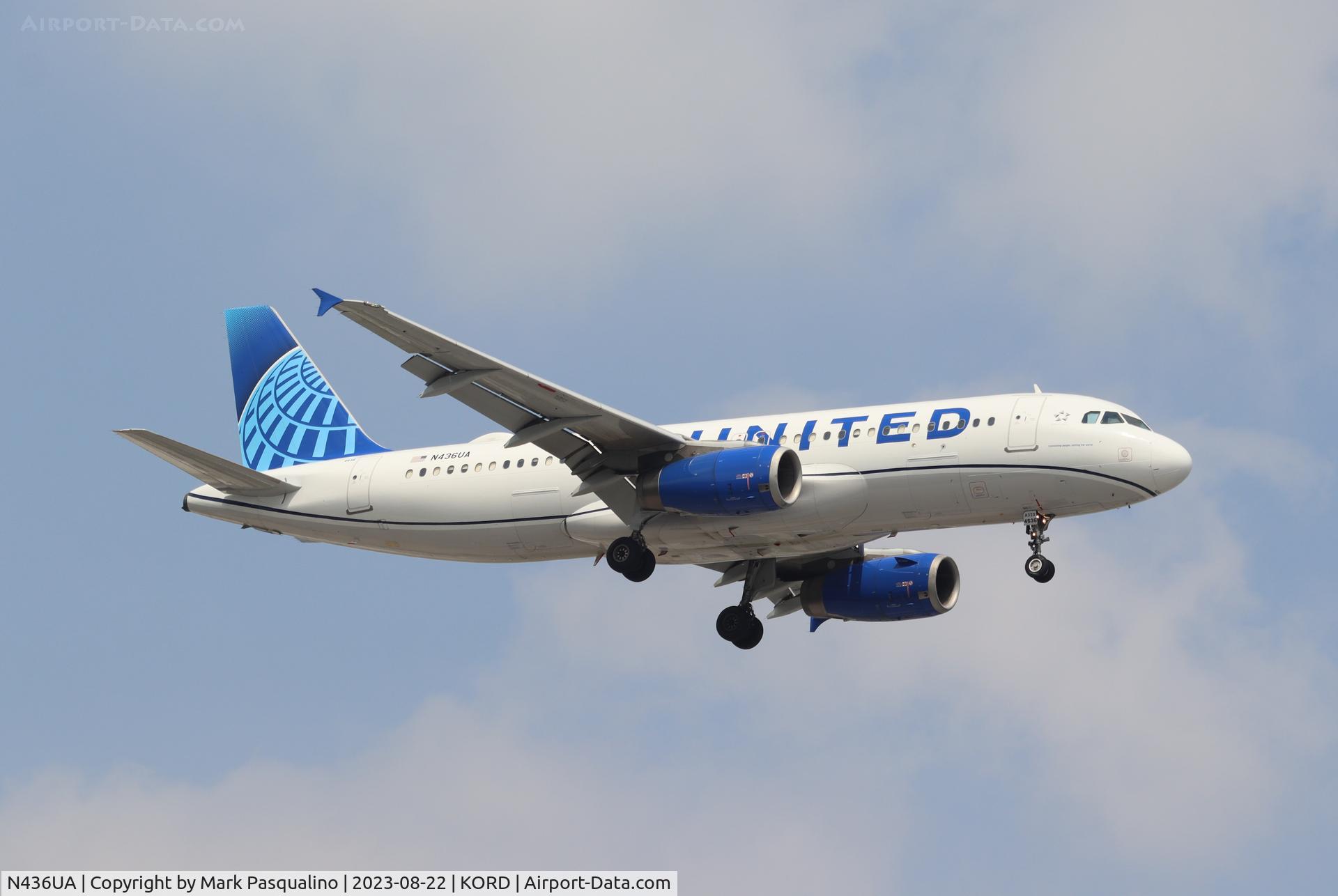 N436UA, 1996 Airbus A320-232 C/N 638, Airbus A320-232