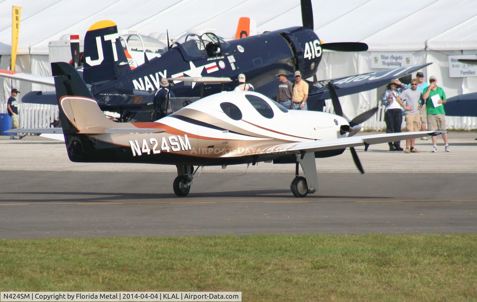 N424SM, Lancair Evolution C/N EVO-005, Lancair Evolution zx