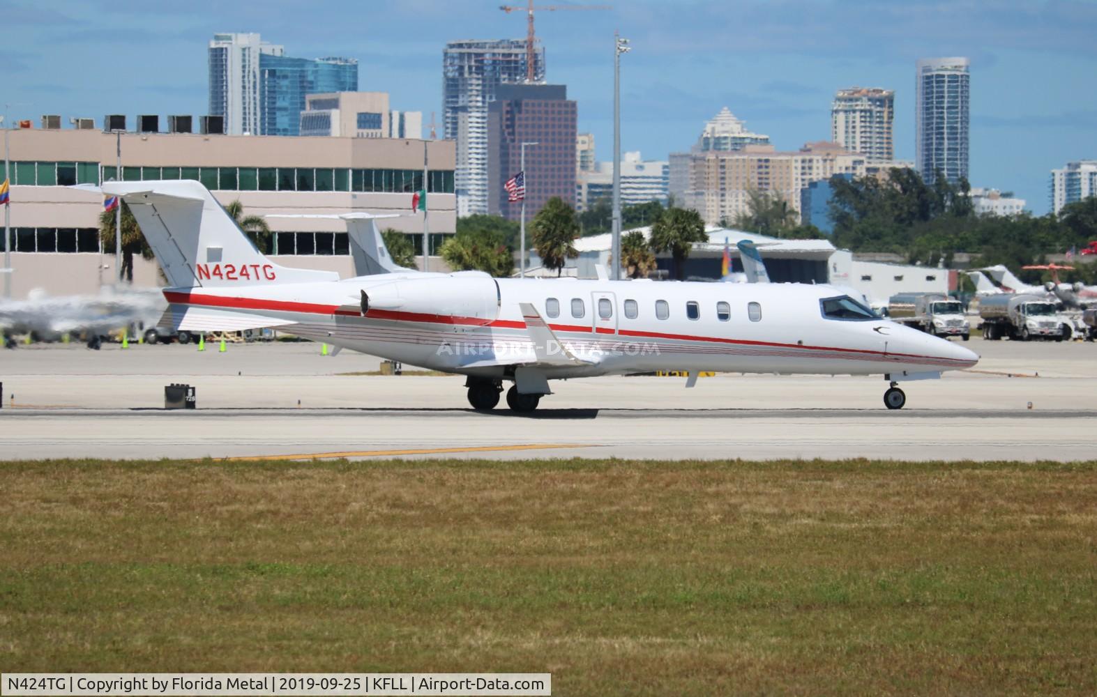 N424TG, 2001 Learjet 45 C/N 169, Lear 45 zx